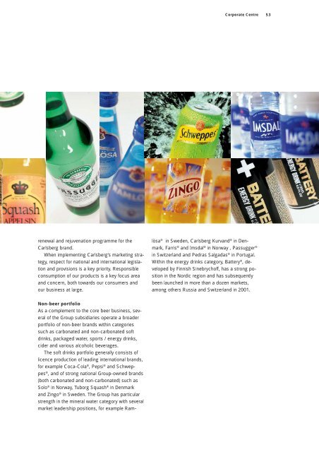 Annual Report 2001 - Carlsberg Group