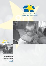 Jahresbericht Rapport annuel 2008 - FranÃ§ais