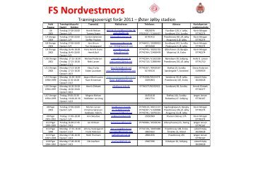 FS Nordvestmors - Sundby Mors