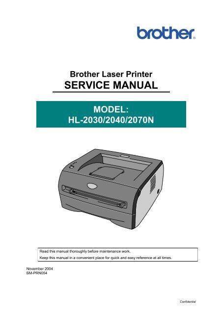 brother hl 2030 printer