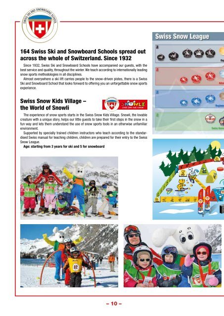 SWISS SKI AND SNOWBOARD SCHOOLS - Schweizer Ski- und ...