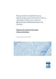 Rapport de Mission - Channel Research