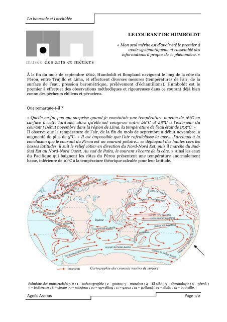 LE COURANT DE HUMBOLDT