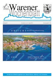 WWB Sonderausgabe - Waren