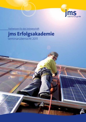 jms Erfolgsakademie - jms Solar Handel GmbH