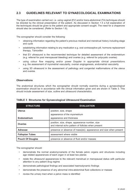 Guidelines For Professional Working Standards Ultrasound Practice