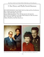 9. Rao Henry and Phyllis Parrish Bateman - Bateman Family