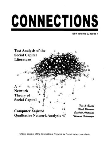 Text Analysis of the Social Capital Literature Network ... - INSNA