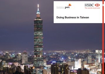 HSBC Doing business in Taiwan