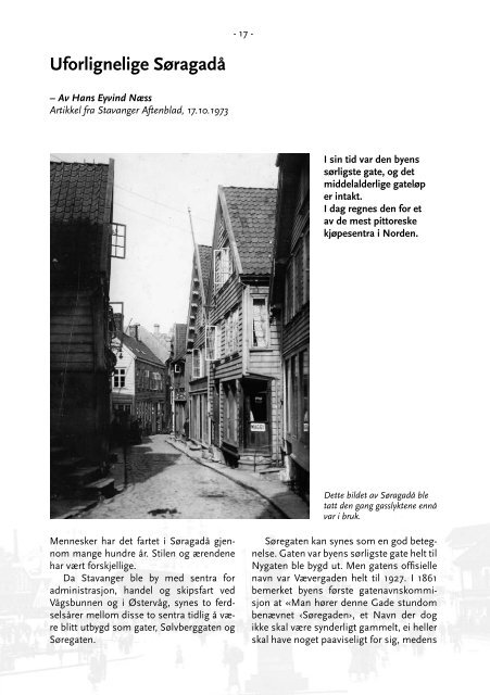 Stavangeren 1-2008.pdf - Byhistorisk forening