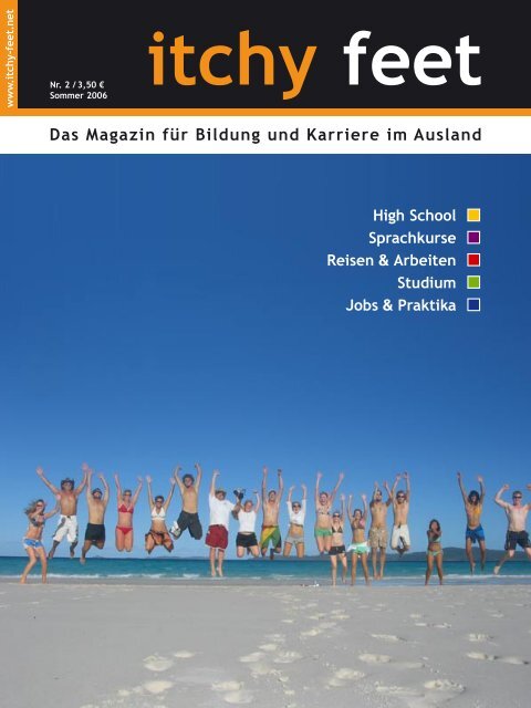 Das Magazin für Bildung und Karriere im Ausland - Itchy-feet