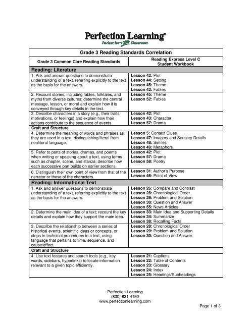 Grade 5 - Perfection Learning