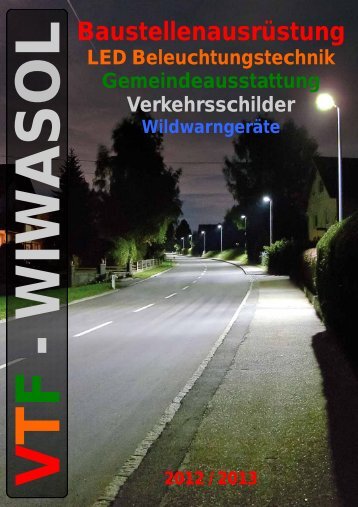 LED Beleuchtungstechnik - VTF-WIWASOL