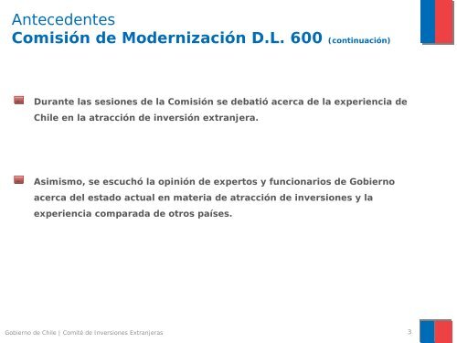 ComisiÃ³n Modernizadora Decreto Ley 600 - Amcham Chile