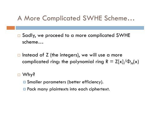 FULLY HOMOMORPHIC ENCRYPTION: CURRENT STATE OF THE ...