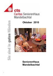 Gräfinthal - Caritas SeniorenHaus Mandelbachtal