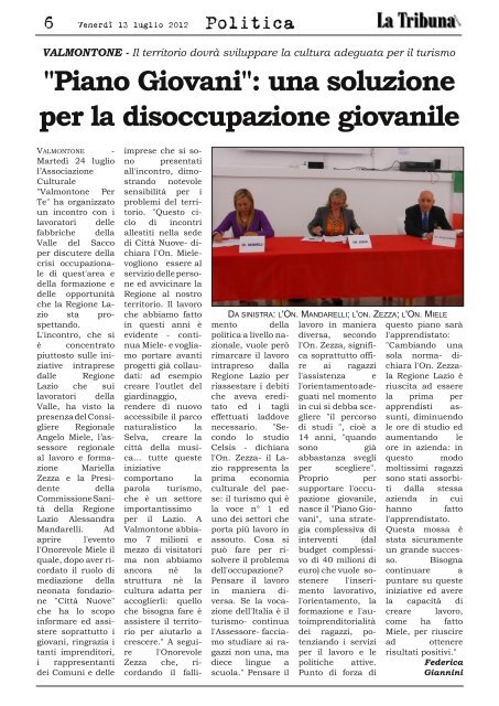 Comune sommerso dalle consulenze - La Tribuna dei Castelli