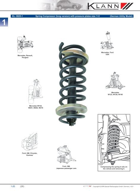 Changing Springs and Shock Absorbers