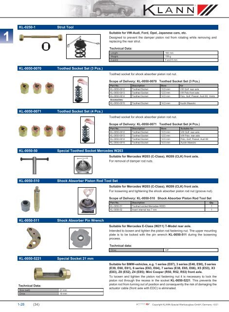 Changing Springs and Shock Absorbers