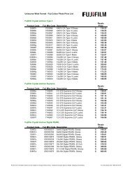 Fujifilm Crystal Archive Type II Resale Product Code ... - Unisource