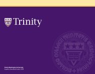 Official Trinity Style Guide - Trinity Washington University