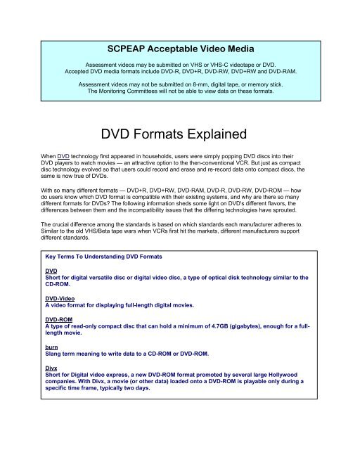 Independiente Raza humana Comunismo DVD Formats Explained