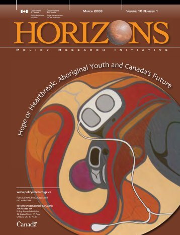 Hope or Heartbreak: Aboriginal Youth and Canada's Future