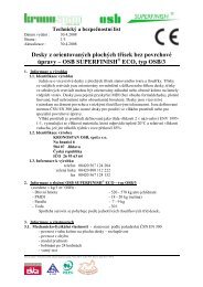 OSB3-ECO_CZ_TechnickÃ½ a bezpeÄnostnÃ­ list_2008-04-30.pdf - Asko