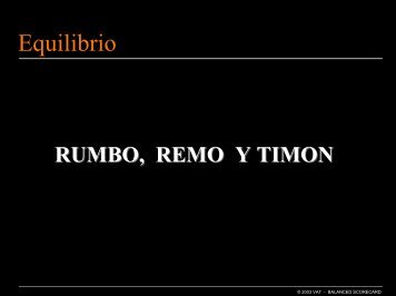 Rumbo, Remo y TimÃ³n