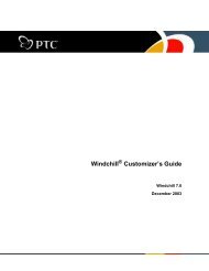 Windchill Customizer's Guide