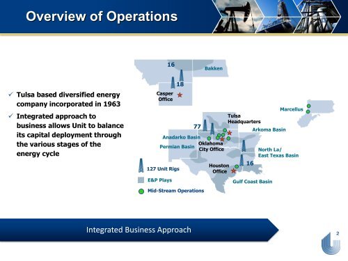 Unit Corporation - EnerCom, Inc.