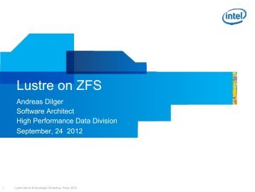 Lustre on ZFS - EOFS