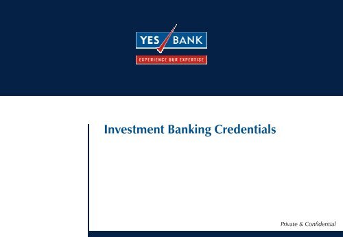 Investment Banking Credentials g