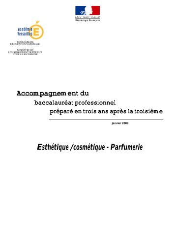 mutualisation d' experiences bac pro ECP 3 ans - SBSSA ...