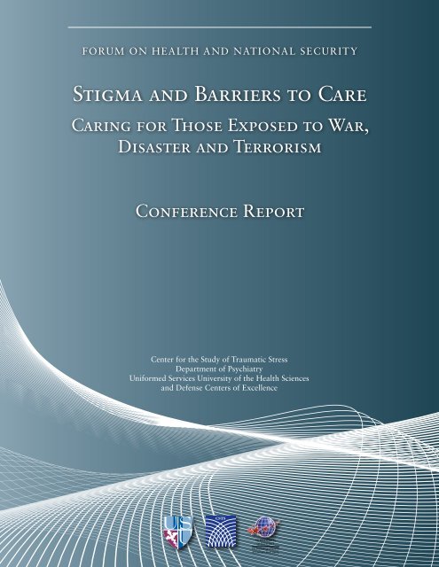 stigma and barriers to care - Uniformed Services University of the ...