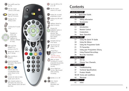 3633633D DTI 6300 COMMON USER MANUAL - Top Up TV