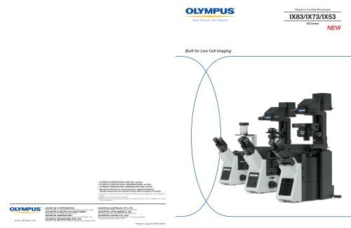 Olympus Corporation U-LH100HG Fluorescence Light Source 