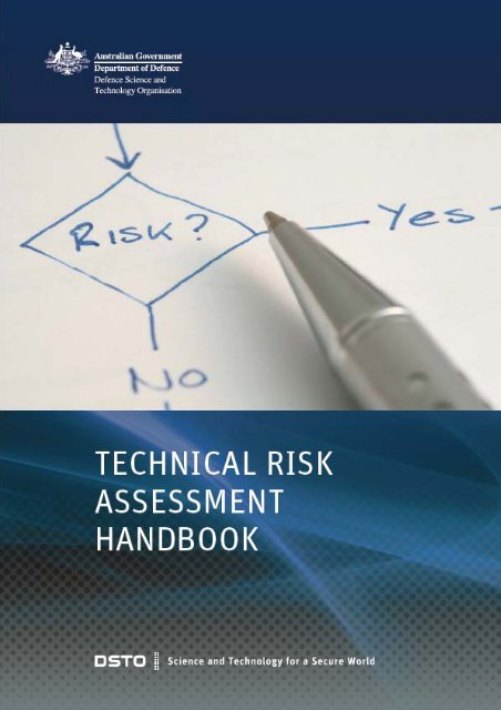 Technical Risk Assessment Handbook - Defence Science and ...