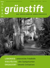 grünstift - das Düsseldorfer Umweltmagazin