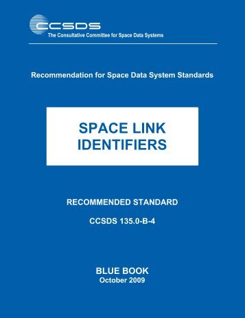 Space Link Identifiers - CCSDS