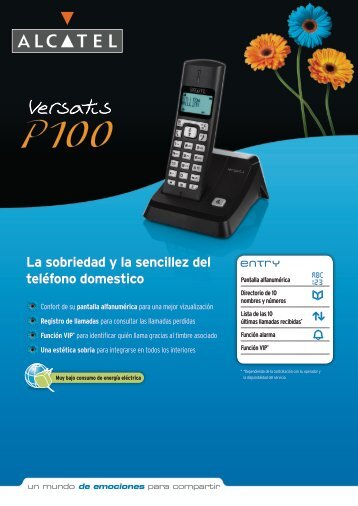 La sobriedad y la sencillez del teléfono domestico - borama ...