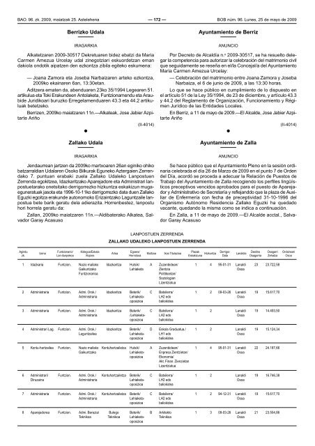 bizkaiko aldizkari ofiziala boletin oficial de bizkaia - Euskadi.net