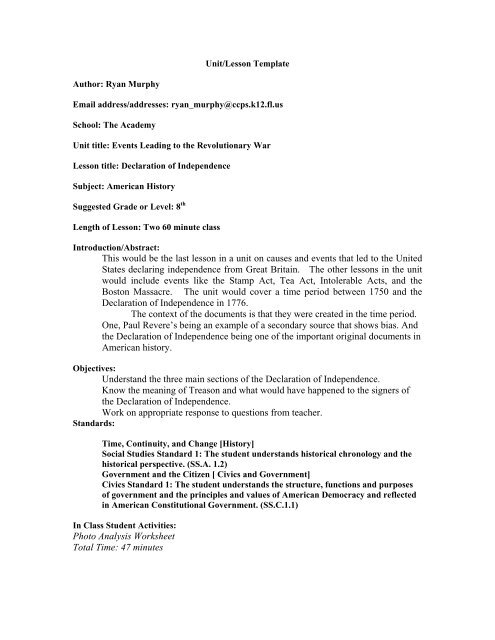 Declaration Of Independence Worksheet - Pin On Teaching Ideas - When