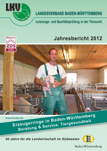 Jahresbericht der Erzeugerringe 2012 - Landesverband Baden ...