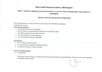 Download - State Health Resource Centre, Chhattisgarh