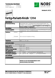 Fertig-Parkett-Finish 1314 N1314 deutsch - NOBS