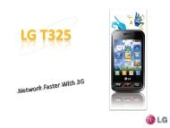 LG T325 - LG Mobiles