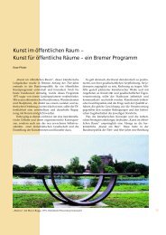 Kunst im Ã¶ffentlichen Raum - Stiftung Wohnliche Stadt