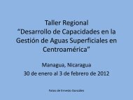 Regional Workshop in Managua, Nicaragua, January 30th to ... - ianas