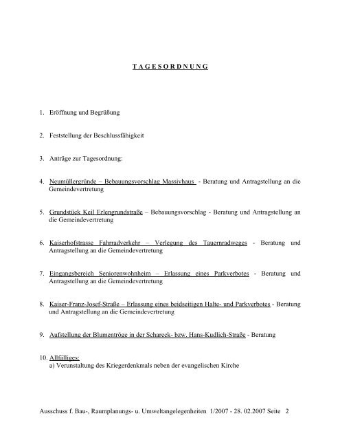 Protokoll 28.02.2007.pdf - Gemeinde Bad Gastein